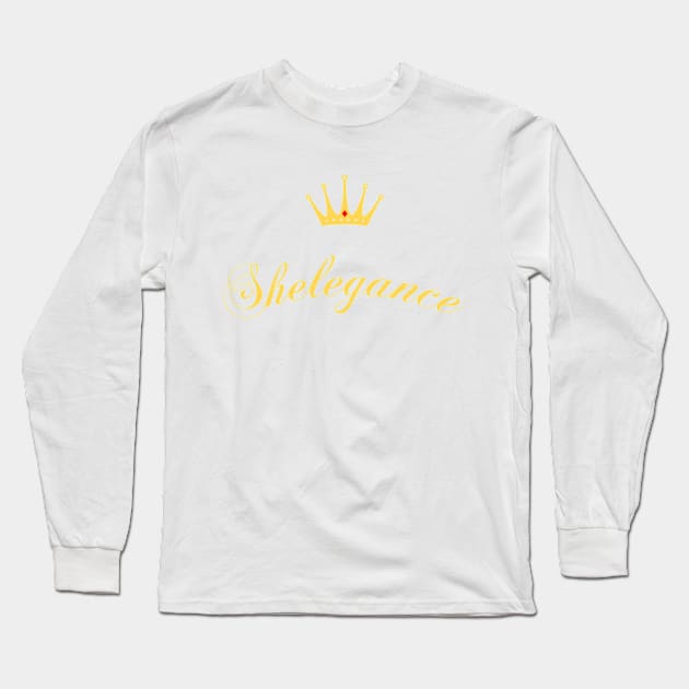 Shelegance Long Sleeve T-Shirt by MBiBtYB